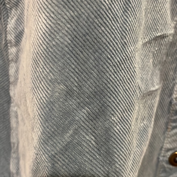 Anthropologie   corduroy a-line skirt blue size M IT HAS POCKETS - Picture 3 of 7